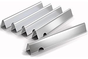 GFTIME Barras de sabor para Weber Genesis II/LX 300 Series II E-310, II E-330, II E-335, II S-335, II LX S/E-340, Genesis II 210, LX 240 (2017 y Newer), placas calefactoras para Weber 66032/66 6795