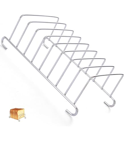 Toast-Rack Aus Edelstahl – Praktisches Kühl- & Warmhaltegitter Für Brot, 26 Cm