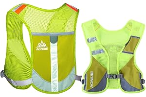 HINATAA Laufrucksack, leicht, Trinkrucksack, 5 l, 230 g, Laufen, Trinkweste für Damen und Herren, zum Radfahren, Laufen, Camping, Wandern