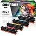 Produktbild Cool Toner 4 Pack Kompatibel für 203X Toner CF540X CF541X CF542X CF543X HP 203A CF540A für HP MFP M281 M280 M254 HP Color Laserjet Pro MFP M254dw M254nw M280nw M281fdw Laserdrucker Farblaserdrucker