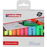 Edding Eddıng (E-344) Fosforlu Kalemi 5Li Pşt Karışık
