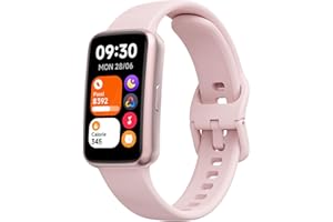 TOOBUR Fitness Tracker Senza App e Smartphone, Impermeabile 3ATM, Monitora Battito Cardiaco/Energia/Sonno, 100 Modalità Sport, Contapassi Smartwatch, Activity Tracker per Donna, Rosa
