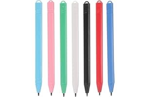 jojofuny 7 Piezas Lápiz LCD Pluma de Tableta de Escritura LCD Pluma para Tableta Bloc boligrafo para Tablet Writing Tablet bolígrafo gráficas Suministros de Pintura el plastico