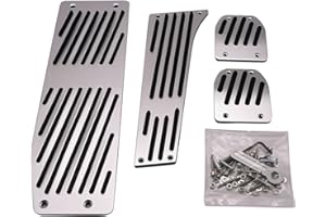 TAKPART Funda para pedal de transmisión manual de coche para X1 E30 E36 E87 E46 E90 E91 E92 E93 cubierta de pedal de freno de gas de coche X1 E30 E36 E87 E46 E90 E91 E92 E93