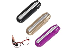 NUQIN Peeps Glasses Cleaner UK,3Pcs Portable Reusable Lens Cleaner for Glasses,Glasses Cleaner UK Portable Cleaner Carbon Glass Cleaner Tool, Eye Glasses Cleaner for Sunglasses Reading Glasses Spectacles
