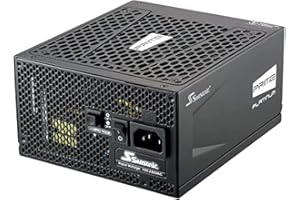 Seasonic Prime Ultra Platinum 1300W (80+Platinum, ATX 12V) Power Supply for Computer/Gaming PC's, 6X PCIe, Cable Management
