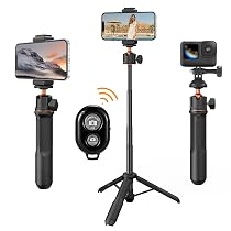 Trépied Téléphone Portable Avec Rotation 360° Et Télécommande Sans Fil – Support Réglable Antidérapant Pour Vlog, Sport Et Voyage
