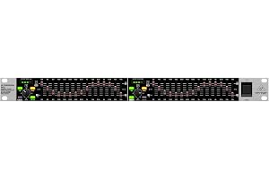Behringer ULTRAGRAPH PRO FBQ1502HD högupplöst 15-band stereo grafisk equalizer med FBQ feedbackdetekteringssystem