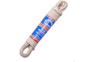 Everlasto 'Blue Wrapper' UK Made Quality Waxed Cotton Sash Cord No.5 (8.5mm) x 10m