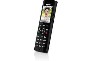 AVM FRITZ! Fon X6 Edition International Nero - Cordless DECT Analogico, Full Duplex HD, Display a colori, Tante funzioni smart home in combinazione FRITZ!Box, manuale in italiano