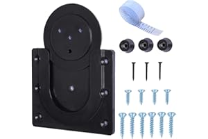 YOUNLEN Dartboard Bracket - for Hanging Dartboards - Includes Screws and Stabilisers Dart Board Hanging Kit,Dartboard Holder,Wall Mounting Bracket Hooks for Hanging+ Oche Tape Measure