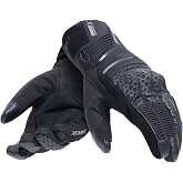 DAINESE Tempest 2 Motosiklet Eldiveni D-Dry Eldiven Black