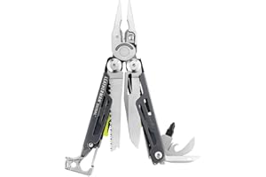 Leatherman Signal Multiherramienta - 19 Herramientas Para Camping y Supervivencia, Gris