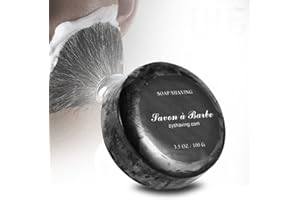 FILFEEL Mydło do golenia, naturalne ręcznie robione czarne mydło do golenia Pianka nawilżająca maszynka do golenia fryzjer Salon narzędzie do golenia