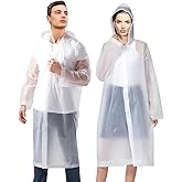 Pivalo EVA Waterproof Rain Coat Hooded Universal Outdoor Water Resistant Portable Suit for Men Women Boys & Girls (Universal 