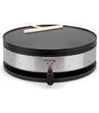 Crêpière XXL - SEVERIN - CM2199 - 1500 W - Diamètre 38 cm - Inox / Noir Crêpière XXL - SEVERIN - CM2199 - 1500 W - Diamètre 38 cm - Inox / Noir