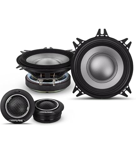 MB Quart Sistema de 2 Vias Coaxiais de 10cm especifico para BMW QM