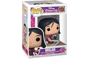 Funko POP! Disney: Ultimate Princess - Mulan - Księżniczki Disneya - Kolekcjonerska figurka winylowa - Pomysł na prezent - Oficjalny towar - Zabawki dla dzieci i dorosłych - Fani filmów