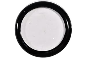 VHEUHZ Abdeckungsring für das hintere Emblem kompatibel mit BMW 1 Series F20 F21 M135i M140i Glänzend Schwarz