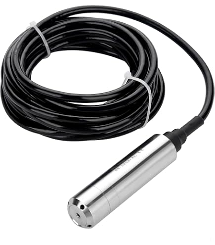 TL-136 Flüssigkeitsstandsensor 12–32 VDC, 4–20 MA, Edelstahl 304, Messbereich 0–5 M, IP68, Für Wasser & Öl