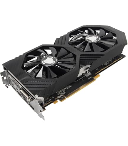 RX590 8G GDDR5 Graphics Card, Dual Fan 1460MHz 256-Bit