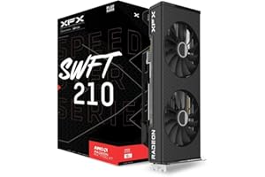 XFX Carte Graphique de Jeu Speedster SWFT210 Radeon RX 7700XT (RX-77TSWFTFP)
