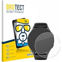 BROTECT AirGlass Screenprotector – Rond, ø 28 Mm – 9H Hardheid – Hybride Glas-kunststof – Gemaakt In Duitsland – Voor Horloges Met Vlak Scherm