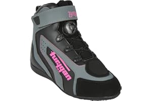 Furygan V4 Easy Lady D3O Chaussures de Moto Femme - Confort et sécurité - Waterproof & Respirantes - Protection malléoles D3O - Enfilage Rapide - Bonne Ventilation - Tailles différentes