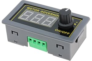 ChgImposs Motor Speed Controller 5V - 30V PWM DC Motor Governor Digital Display Adjustable Speed Encoder