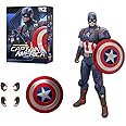 HiPlay Fondjoy 1/12 Scale Infinity Saga America Cap. MV24105 Assembly Model Kits Comic Series Age 15+