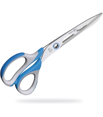 PREMAX 480733 480733 Type 6917 7,5, met gepatenteerde klinknagel (kleermakersschaar, geschikt voor rechtshandigen, roestvrij, met gladde snijkant, 2K-greepogen, lengte 19 cm