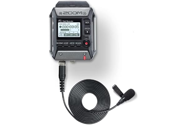 Zoom - F1-LP - Enregistreur de Terrain 2 Pistes + Microphone Lavalier