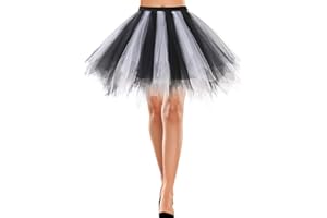 Bbonlinedress Faldas Tul Mujer Enaguas Cortas Tutus Ballet Mini para Vestidos