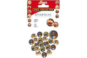 Kim'Play - 9039 - Jeu de Plein Air et Sport - 20 Billes + 1 Calot Diabolique