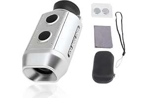 GUIRFLY1N1 Golf Range Finder 1000 Yards, Distance Measuring Device for Yardage Shot Scope, 7X Magnifying Rangefinder Pocket Size Range Finder Golf Target Shooting Gadget for Golfing