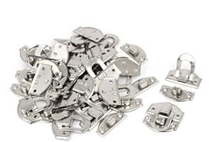 UXCELL sourcingmap Gift Box 21mm x 20mm Buckle Latches Catch Toggle Hasp Silver Tone 20PCS