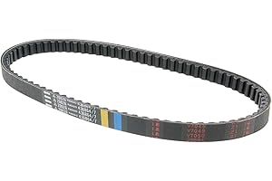 V-Belt OEM Compatible for Aprilia, Gilera, Piaggio, Vespa, Derbi, Long, Black