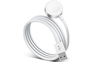 AEN ART iWatch Ladekabel, [Apple MFI-zertifiziertes] Magnetisches Ladekabel auf USB für Uhren iWatch Ladegerät kabelloses tragbares Ladegerät Kompatibel für Watch Series7/6/5/4/3/2/1/SE (38mm,40mm,42mm,44mm)
