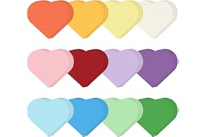 IMEEPA 360 Stück Herzausschnitte Papier, Herzform, Herzdekoration, Herz-Stanz-Akzente für Heimwerker, Kinder, Lehrer, Bastelprojekte, Pinnwand, Valentinstag