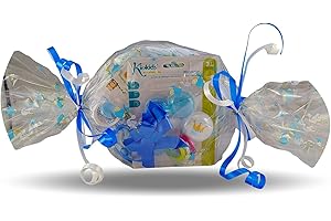 Tiernos Momentos Tarta de Pañales Caramelo 20 Pañales Talla 3 (4-10 kg) + Accesorios para Niño