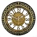 Produktbild Foxtop 12 Zoll Stille Nicht-tickende Nostalgie Wanduhr ohne Ticken Vintage Stil, (Ø) 30 cm