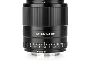 VILTROX Lente de Objetivo Compacto 23mm f1.4 X-Mount Auto Focus APS-C Prime para cámara Fujifilm X-Mount X-T3 X-H1 X20 T30 X-T20 X-T100 X-Pro2