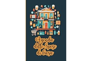 Agenda delle Spese di Casa - gestione e pianificazione delle spese domestiche, tieni traccia delle uscite e risparmia - non datato: registrazione ... delle uscite giornaliere settimanali mensili