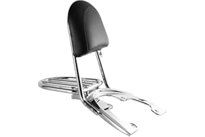 TCMT Sissy Bar Backrest Luggage Rack Base Plate Fits Harley VRSCAW VRSCDX VRSCX 2007-2011