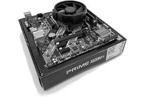 Components4All Ryzen 3 3200G 3.6Ghz (Turbo 4Ghz) Quad Core CPU, Prime A520M-K Motherboard & 8GB 3000Mhz DDR4 RAM Pre-Built Bundle