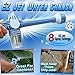 Produktbild GEZICHTA Tragbare 8-in-1 Multifunktions-Hochdruck-Wasserspritzpistole mit Fluss-Kontrollknopf – entworfen für Autowaschen, Garten-/Rasen-Bewässerung, Zimmer-/Deck-/Bodenreinigung, Haustierwäsche
