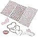Produktbild 3 Blatt DIY Selbstklebend Strass Aufkleber Bling Craft Jewels Kristall Gem Aufkleber, 3 Größen von wetrys
