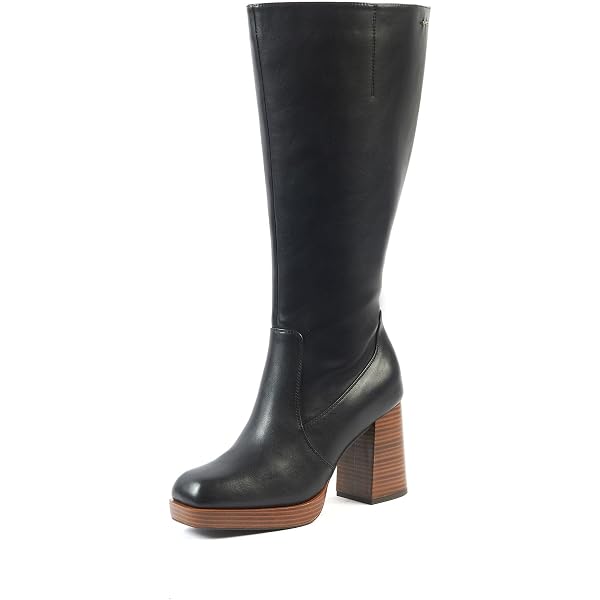GABYLOU Bottes Marta - Bottes à Talon Confort Mollets Larges Femmes 2XL - 7cm Talon