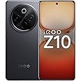 iQOO Z10 5G (Stellar Black, 8GB RAM, 256GB Storage) | India's Biggest Ever 7300 mAh Battery | Snapdragon 7s Gen 3 Processor | Brightest Quad Curved AMOLED Display in The Segment