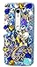 Produktbild Motorola Moto X Play Hülle, Sense TE Strass [3D Handgefertigt] Diamant Serie Bling Schutz Handy Tasche Kristall Transparent Case Cover Hülle mit Retro Anti Staub Stecker - Großer Schmetterling Rose Blumen / Blau